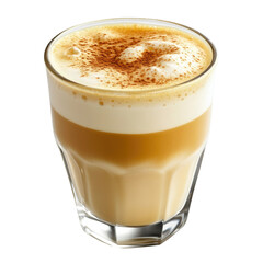 Vietnamese Egg Coffee Creamy Top isolated on a transparent background