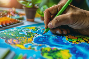 Coloring the World Map