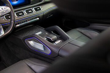 modern car interior