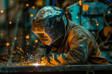 Welder at Work