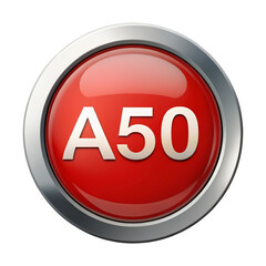 red button with a word yes