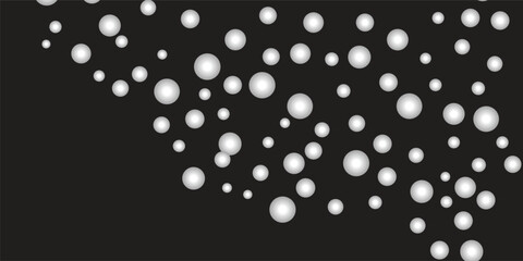 Stylish Black and Silver Confetti Design – A Sophisticated Vector Background for Formal Celebrations and Promotions. A Premium Background for Elegant Invitations and Visual Content