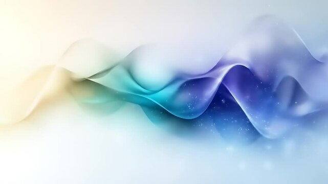 Abstract Colorful Wave Flow.