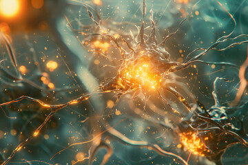Neuron Cell Illustration