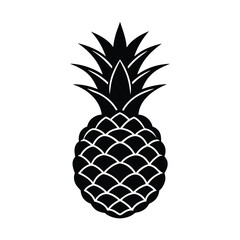 Obraz premium pineapple silhouette