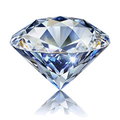 diamond on white background