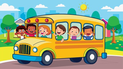 Cartoon of a school boy and his lifestyle 