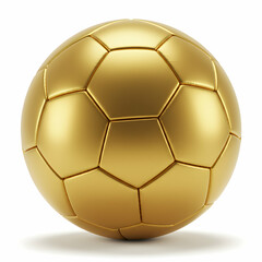 Golden Soccer Ball Perfect for Winning Designs  Projects