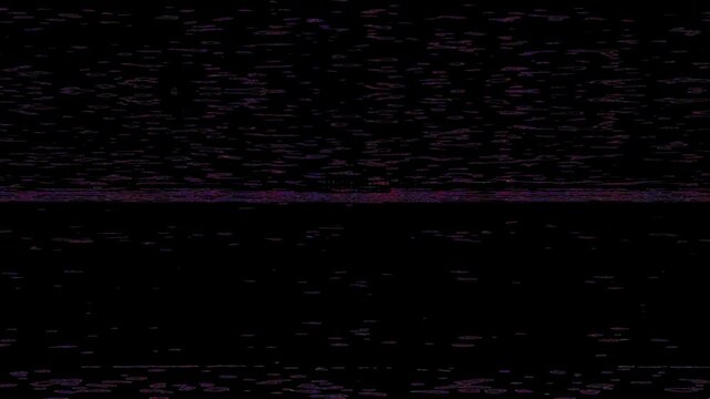Grunge VHS distortion overlay with analog noise and retro glitch texture for vintage video editing