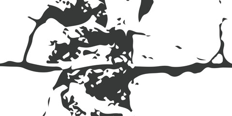 Urban Style Cracked Concrete Texture with Transparent Background – High-Quality Design Element for Destruction and Ruin Concepts