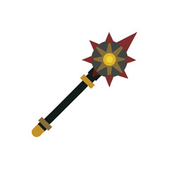 Naklejka premium mace vector 