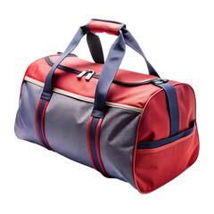 Gym Bag With Handles Isolated On Transparent Background