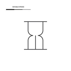 Hourglass Icon Vector Design. 