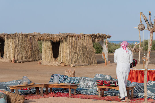 Accampamento beduino nel deserto del Sinai - Egitto