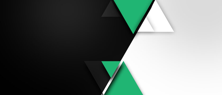 Modern Gradient green cover header background for website design