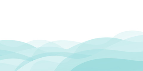 Refreshing shimmering water abstract background frame vector illustration material