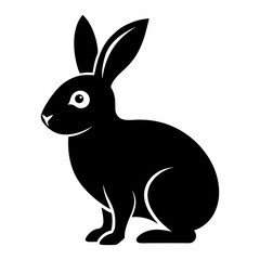 vector illustration of a rabbit