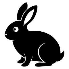 vector illustration of a rabbit