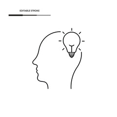 Inspiration Icon Vector Design.