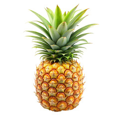 pineapple on white background