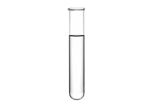 Laboratory Test Tube: Scientific Equipment Close-up