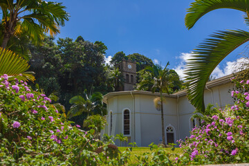 Catholic monastery in the capital city of Victoria on the island Mahe. The Seychelles