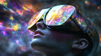 Immersive Virtual Reality Experience: A Journey into the Cosmos - Powered by Adobe