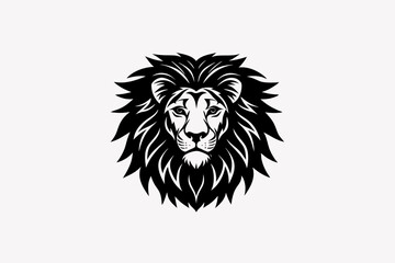 lion head vector