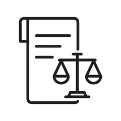 Checkmark with Legal Symbol