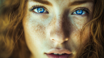 Emotional and vulnerable portrait of young woman, softly lit with intense gaze, capturing the delicate balance between inner turmoil and personal strength