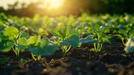 green plant in the garden