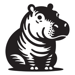 tiger cartoon isolated on white