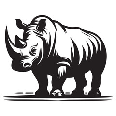 rhino vector illustration