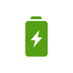 This green battery icon represents a commitment to sustainable energy and ecofriendliness. It serves to promote environmental awareness and advocate for energy efficiency in our daily lives