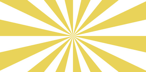 Retro vintage burst sunrise sunbeam element with spiral striped pattern. Funky ray elements with Classic vintage rays design. Radial rays light retro design with reminiscent of circus themes