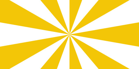 Retro vintage burst sunrise sunbeam element with spiral striped pattern. Funky ray elements with Classic vintage rays design. Radial rays light retro design with reminiscent of circus themes © JERRY