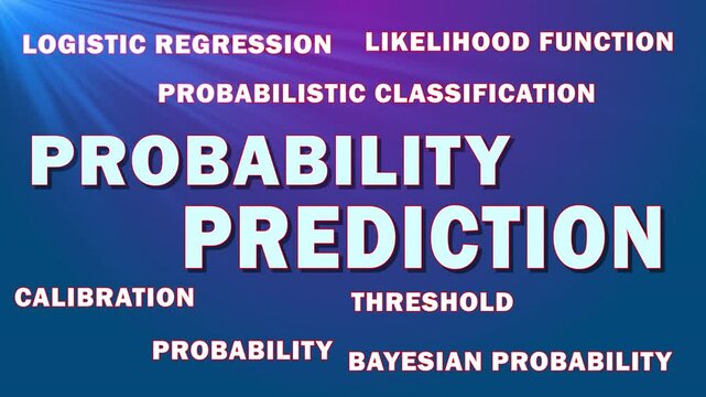 Probability prediction refers to estimating the likelihood of future events or outcomes based on statistical models and data analysis.
