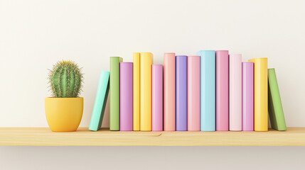books on a shelf