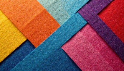 Simple geometric shapes on a fabric background , textile, geometric, print