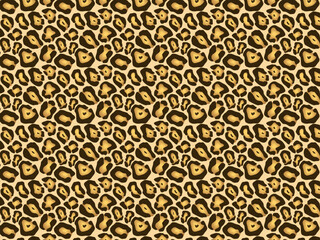 A bold and exotic design featuring the striking rosette markings of a jaguar, blending wild elegance with earthy tones—perfect for fashion, upholstery, and statement décor.