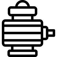 Electric Motor Icon