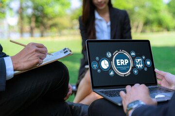 ERP enterprise resource planning software for brisk business to plan the marketing strategy