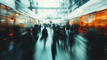 Motion Blur: Urban Rush Hour