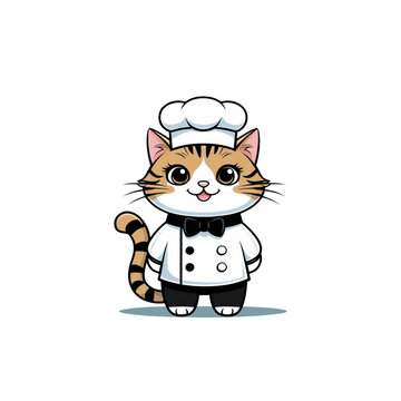 cat cheff mascot