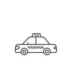 Taxi icon. Transportation modern, simple, vector, icon for website design, mobile app, ui. Vector Illustration