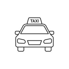 Taxi icon. Transportation modern, simple, vector, icon for website design, mobile app, ui. Vector Illustration