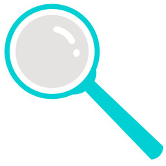 Magnifying Glass Clipart: A Symbol of Inquiry, Research, and Discovery for Students in Science Classes and Academic Exploration