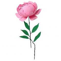 DIY Crepe Paper Peony A Step-by-Step Guide to Crafting Elegant Paper Flowers