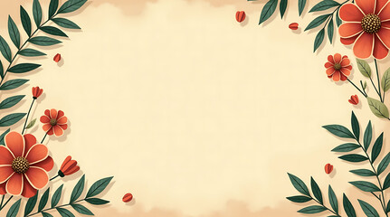 Heartwarming Father’s Day Background with Earthy Tones and Vintage Vibes