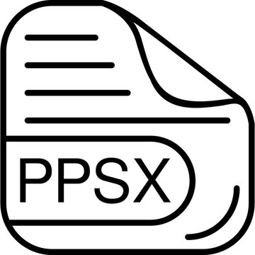PPSX File Format Icon